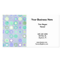 Blue Circles Business Card