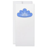 Blue Cloud with Smile on White. Custom Rack Cards