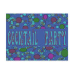 blue cocktail party