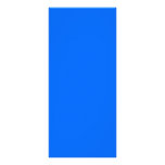 Blue Colour Rack Card Template