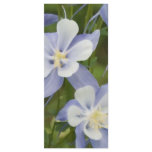 Blue Columbine Wedding Program Custom Rack Cards