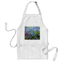 Blue Columbines - Flowers Apron