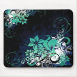blue corner mouse pads