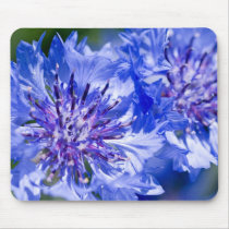Blue Cornflower Mouse Pad