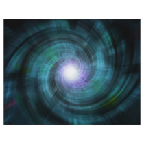 Blue Cosmic Twirl Flyer Design