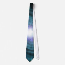 Blue Cosmic Twirl Custom Tie