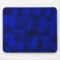 Blue Crackle Mousepad