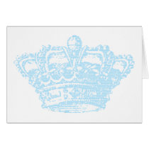 Blue Crown Card