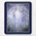 blue crystal angel mouse pad