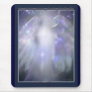 blue crystal angel mouse pad