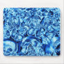 Blue Crystal Skulll Mouse Pads