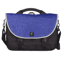 blue cubed laptop bag