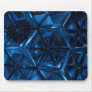 Blue cubes Mousepad