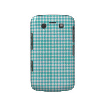 Blue Curacao Gingham Blackberry Bold Case casemate cases