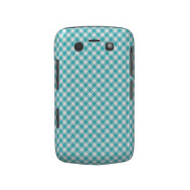 Blue Curacao Gingham Blackberry Bold Case casemate cases