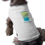 Blue Curacao shotglass Dog T Shirt