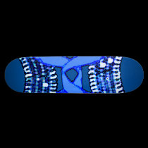 Blue Curves Skateboard skateboards
