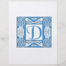 Blue D Full Color Flyer