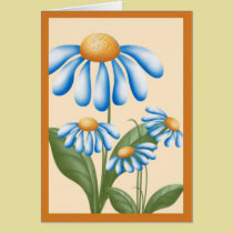 Blue Daisies cards
