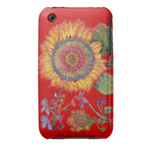 Blue Daisy Case-Mate Case iPhone 3 Case-Mate Cases