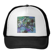 Blue Dancers Hats