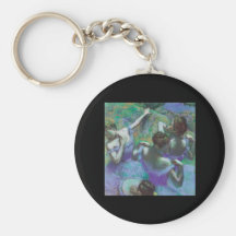 Blue Dancers Keychain