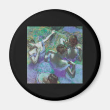 Blue Dancers Magnet