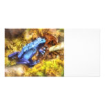 Blue Dart Frog Photo Cards