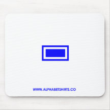 Blue Dash Mouse Pads