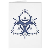 Blue Delft Biohazard