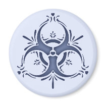 Blue Delft Biohazard