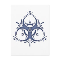 Blue Delft Biohazard