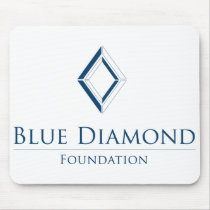 blue diamond mousepad mousepads