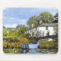 'Blue Dinghy' Mousepad