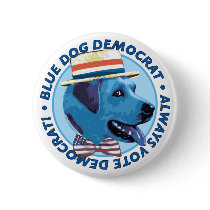 Blue Dog Democrat Button 