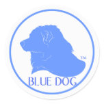 Blue Dog Democrat Sticker
