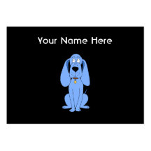 Blue Dog. Hound. Business Card Templates