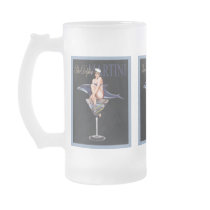 Blue Dolphin Martini Mugs and Steins