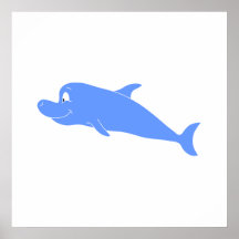 Blue Dolphin. Posters