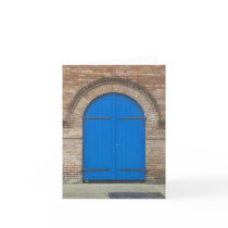 Blue Door Note Card