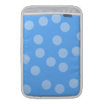 Blue Dots Pattern. ipad sleeves