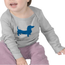 Blue Doxie, Dachshund T Shirts