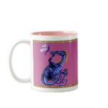 Blue Dragon and Butterfly  Mug