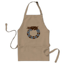 Blue Dragon Apron
