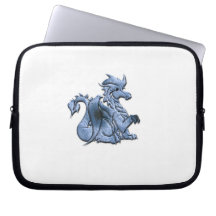 Blue Dragon  Electronics Bag Computer Sleeve