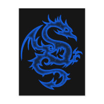 BLUE DRAGON POSTCARD