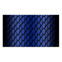 Blue Dragon Scales Business Cards