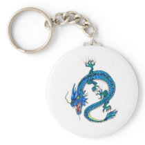 blue dragon small key chains