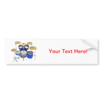 Blue Drum Kit: