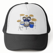 Blue Drum Kit: